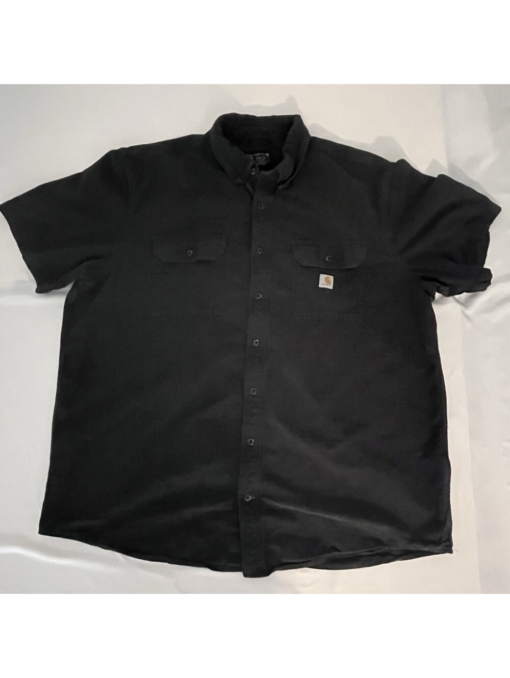 Carhartt Men's Rugged Professional Series Short Sleeve Shirt - Black - Size 2XL